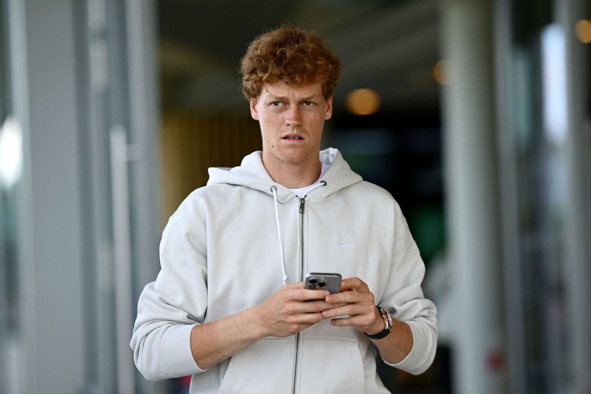 Jannik Sinner pictured at the 2025 Wimbledon Championships | Image Source: Getty